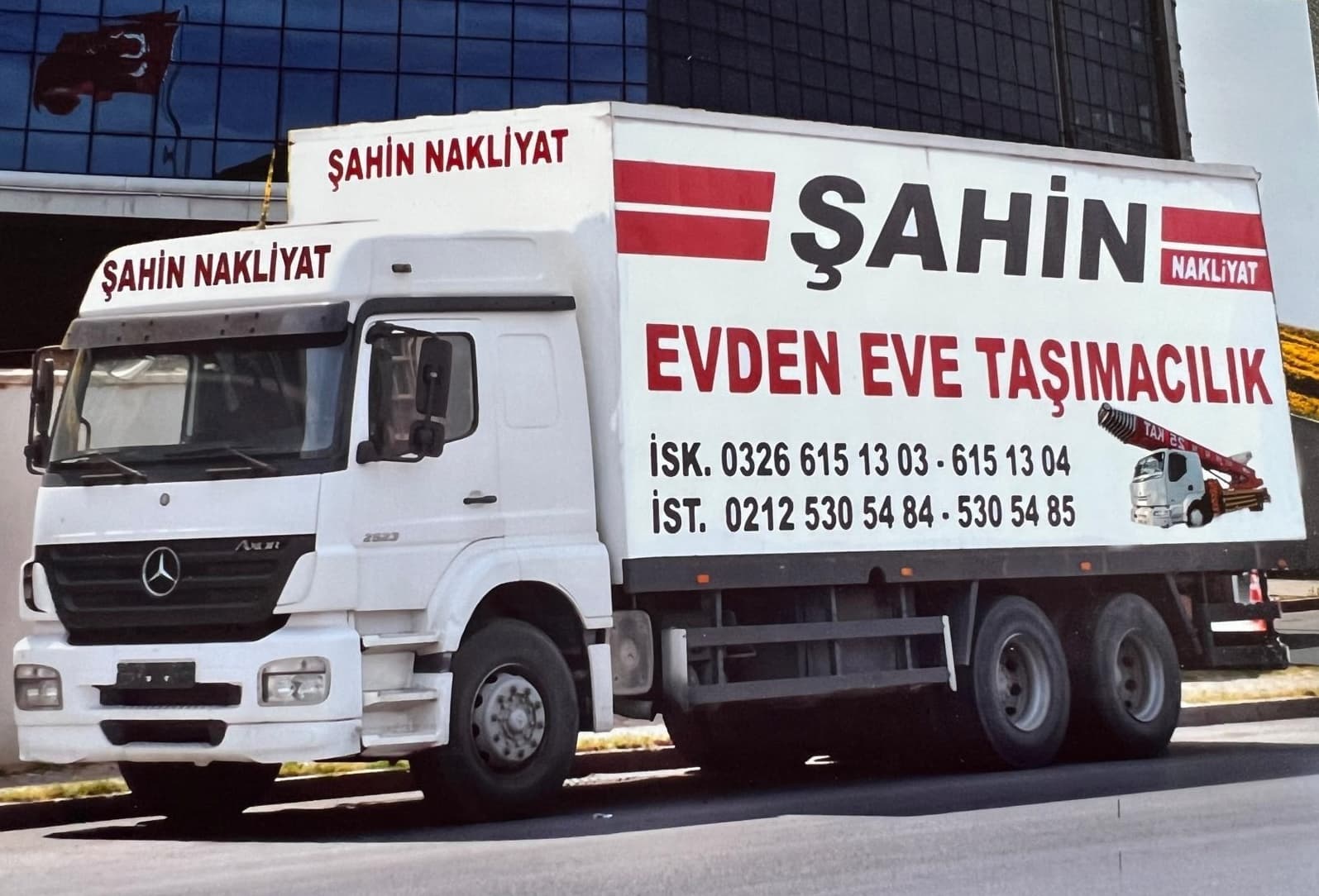 Şahin Nakliyat araç filosu